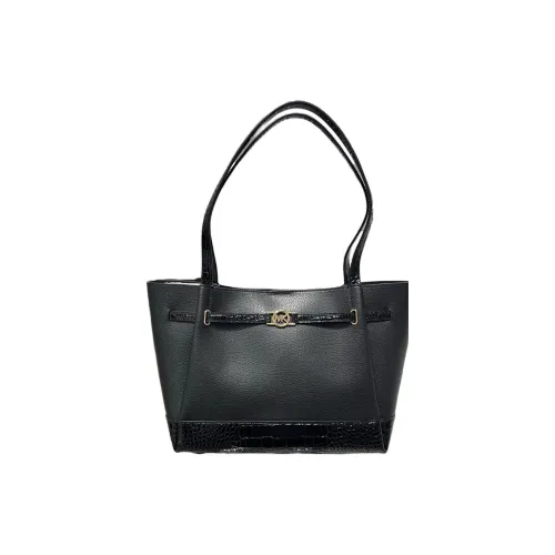 MICHAEL KORS Cow Leather Tote Bag, Shopping Bag, Shoulder Bag Regular Women's Black