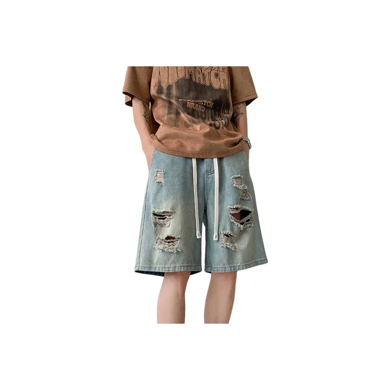 KFKU Denim Shorts Unisex-0