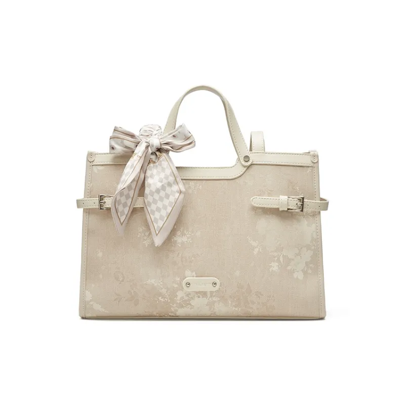 JOSINY Synthetic Leather One Shoulder Handbag Regular Women's Apricot-0