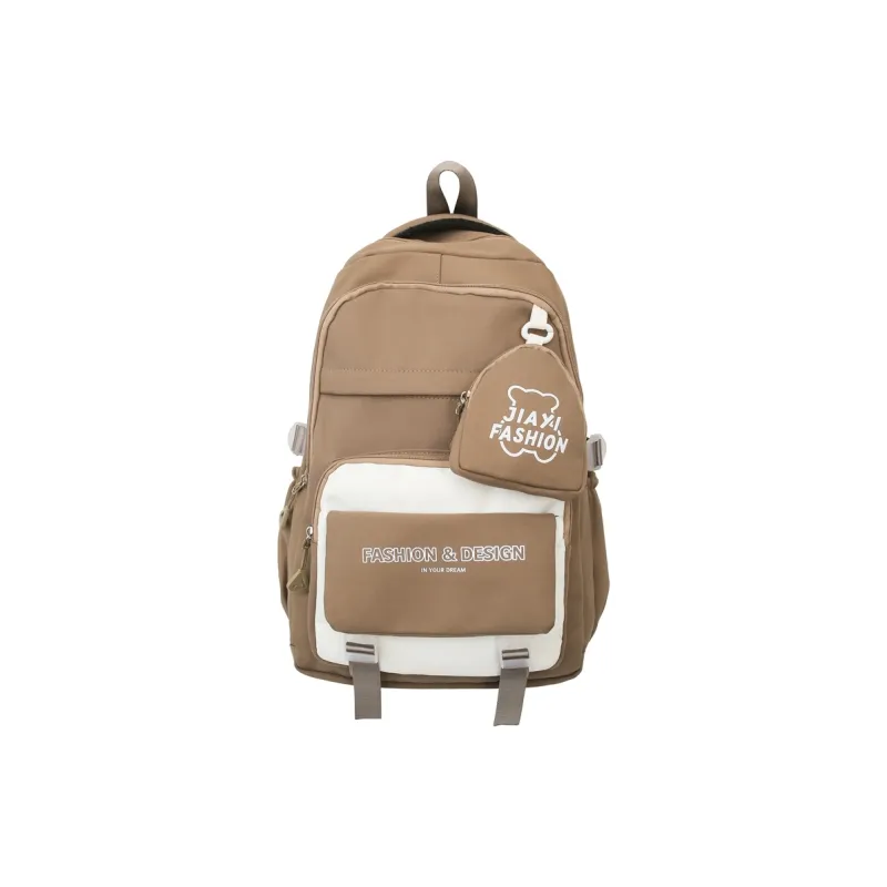 Yalu Nylon Backpack Unisex Multicolor-15