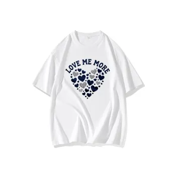 FAIRWHALE Drop Shoulder Sleeve T Shirt Women's