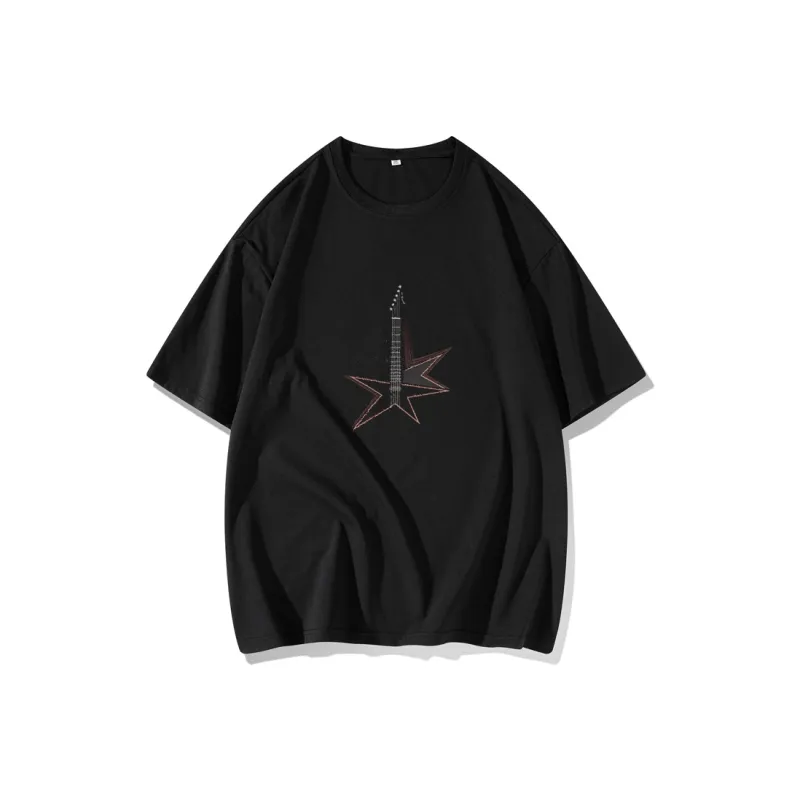 FAIRWHALE Drop Shoulder Sleeve T Shirt Women's-3