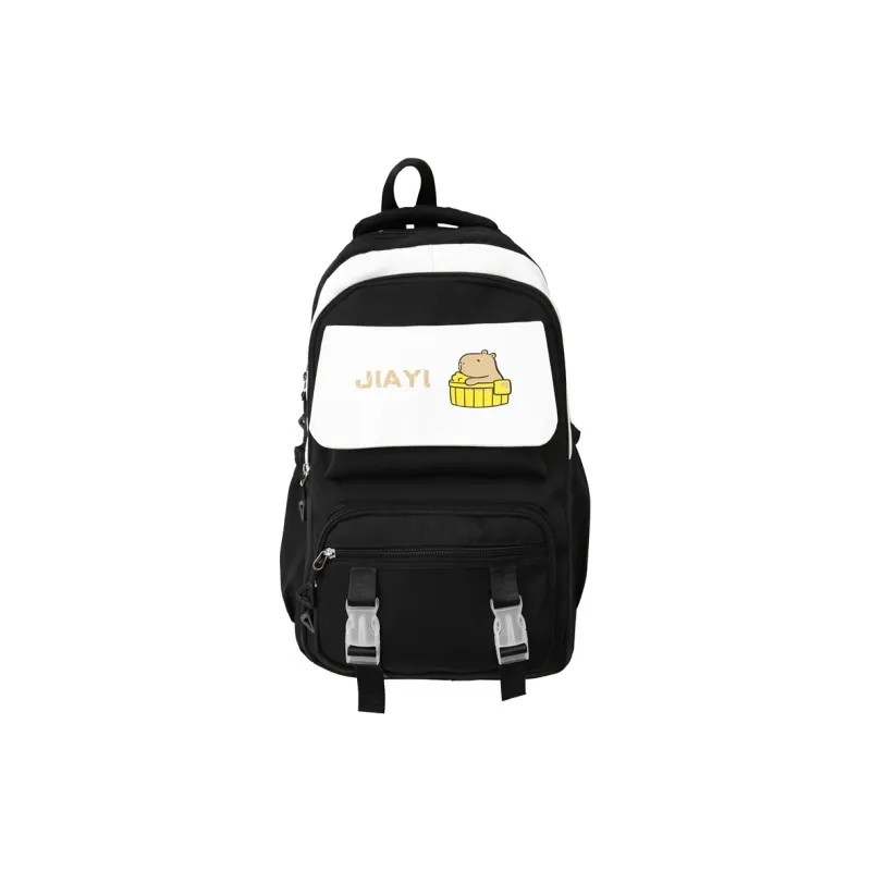 Yalu Nylon Backpack Unisex Multicolor-15