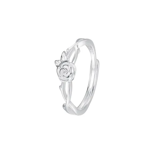 PISHUSHU S925 Silver Rings Women's