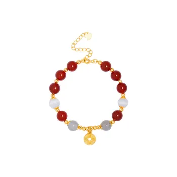 JKEM Agate Jade Bracelets Women's