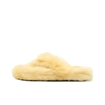 Acne Studios Slip Resistant Flip Flops Women's Yellow