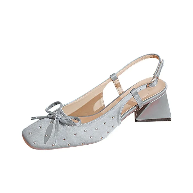 TADSW Chunky Heel High Heels Women's-6