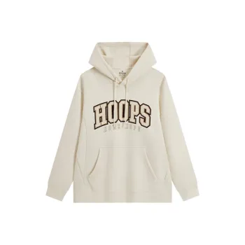 XTEP Basketball Collection Sports Lifestyle Collection Sweatshirt Men's Mountain Moon White
