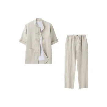 XUANSHENG Shirt Matching Set Men's
