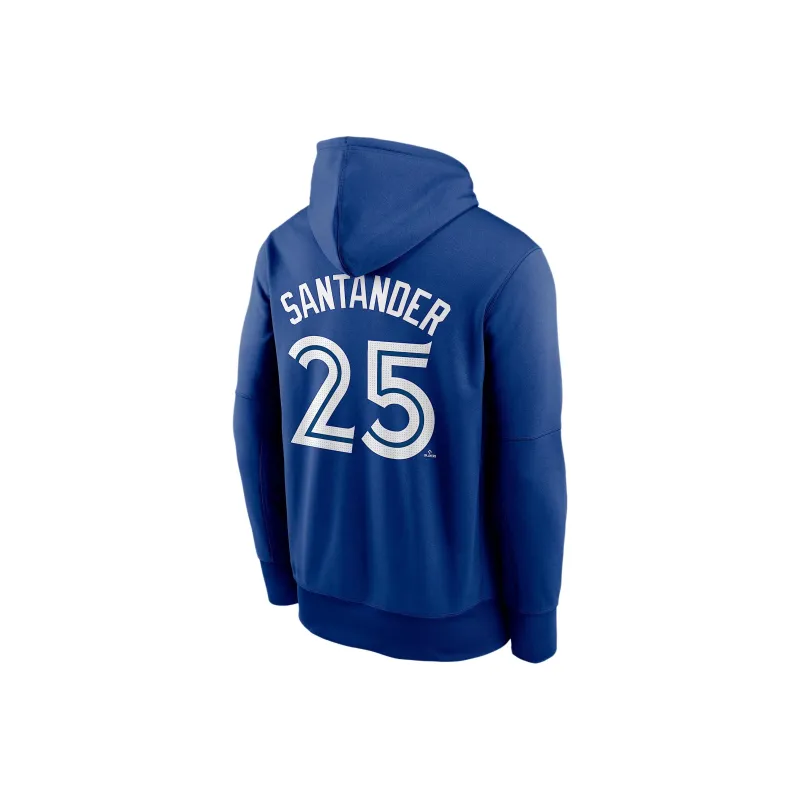 Nike Anthony Santander Toronto Blue Jays Men's Nike Therma Mlb Pullover Hoodie-1