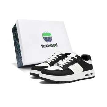 TEXWOOD Wrapping Anti Slip Shock Absorbing And Wear Resistant Low Top Skateboard Shoes Men's Box