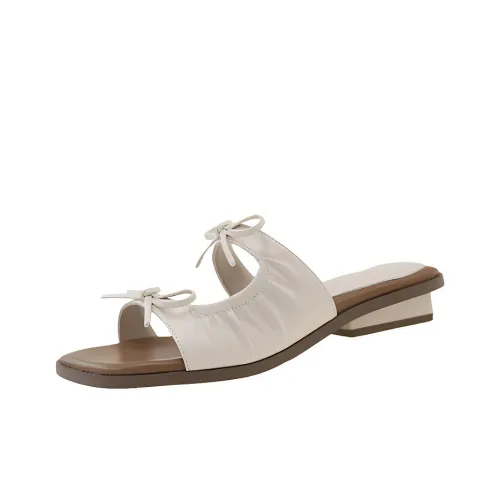 LXVB Rubber Sole Slip Resistant Slide Slippers Women's