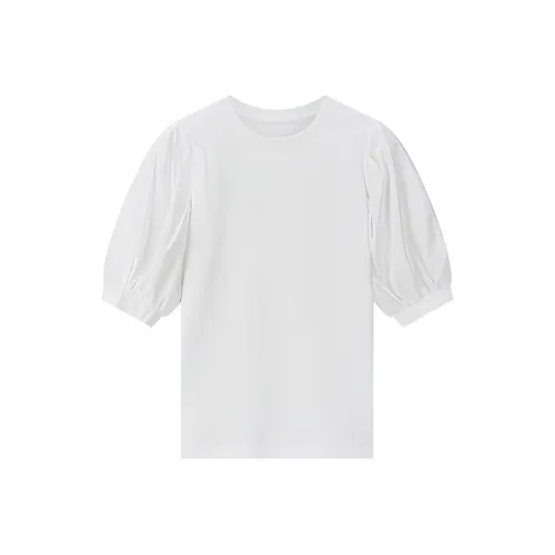 LUYOUYE T Shirts Women's White
