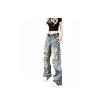 Cotton Gene Jeans Unisex Vintage Blue