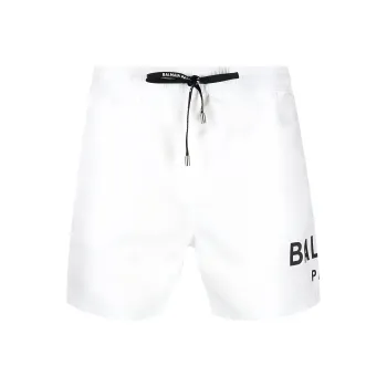 BALMAIN Swimming Shorts Men White