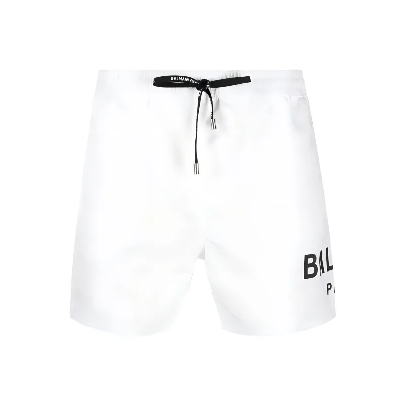 BALMAIN Swimming Shorts Men White-0