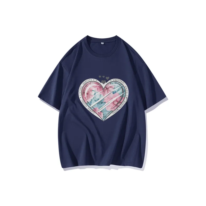 FAIRWHALE Drop Shoulder Sleeve T Shirt Women's-9
