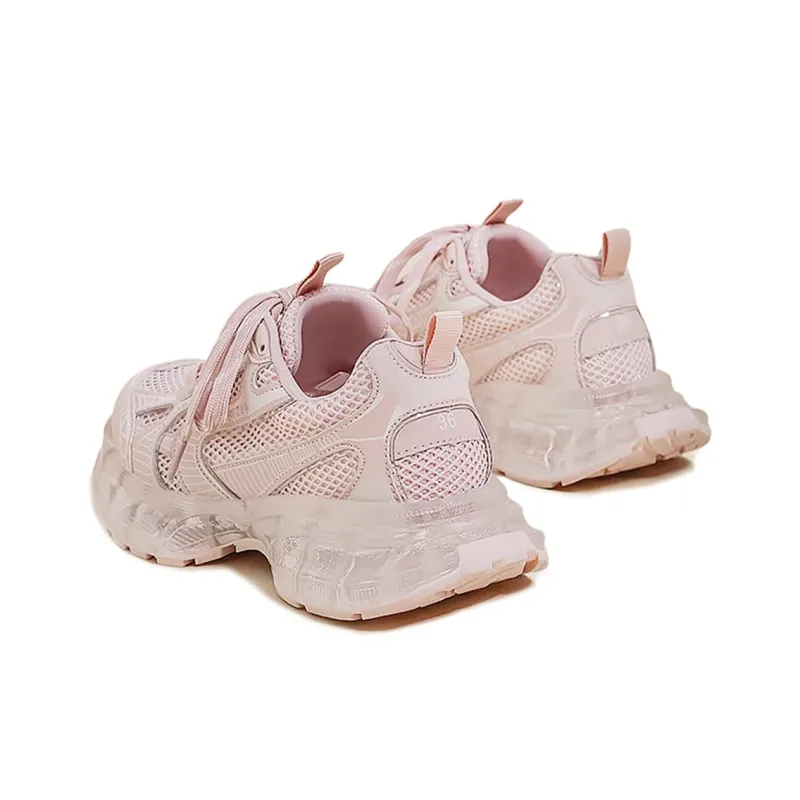 CHOVO Low Top Chunky Sneakers Women's Sea Blue-7