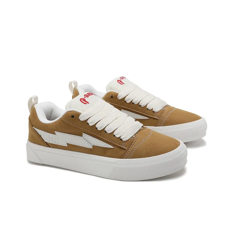 VFTS Anti Slip And Wear Resistant Height Increasing Low Top Skateboard Shoes Unisex-8