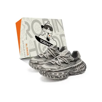 ROBINHOOD Cushioning, Slip Resistant, Abrasion Resistant, Coverage, Support Low Top Chunky Sneakers Men's