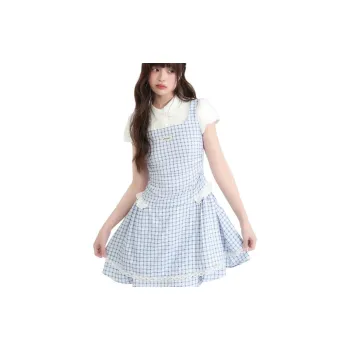 ABCMININ Short Sleeved Dress Women's