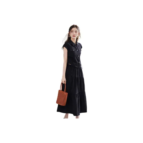 TERRE BLEUE Two Piece Skirt Sets Women's