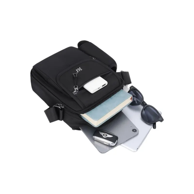 361° Oxford Sling Bag Regular Men's Black-1