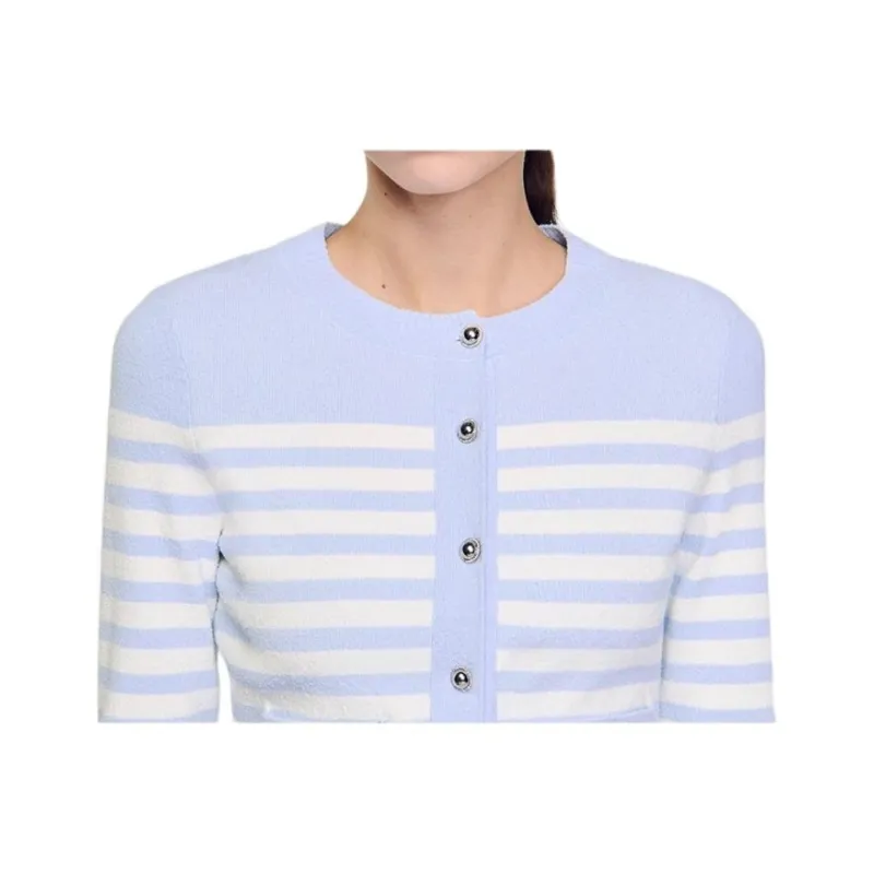 Sandro Striped Cardigan-2