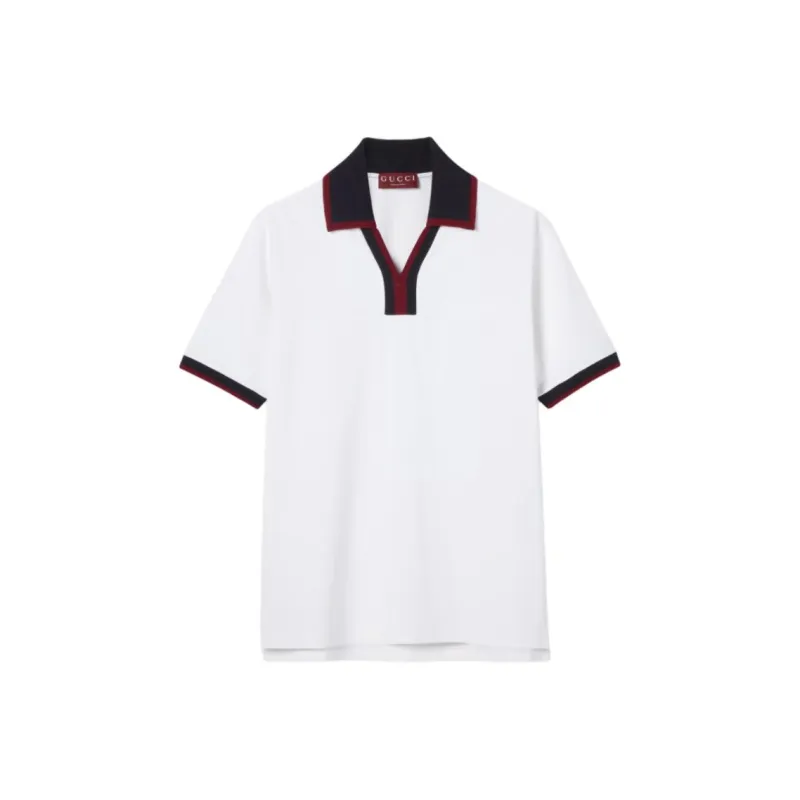 GUCCI Lido FW25 Polo Shirt Men's White-0