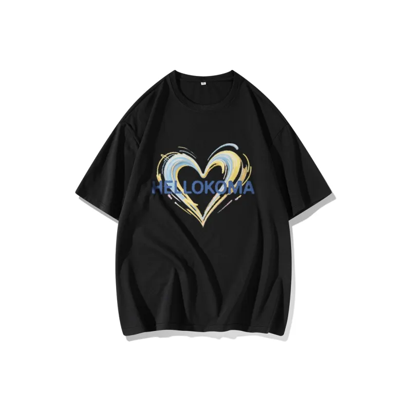 FAIRWHALE Drop Shoulder Sleeve T Shirt Women's-3