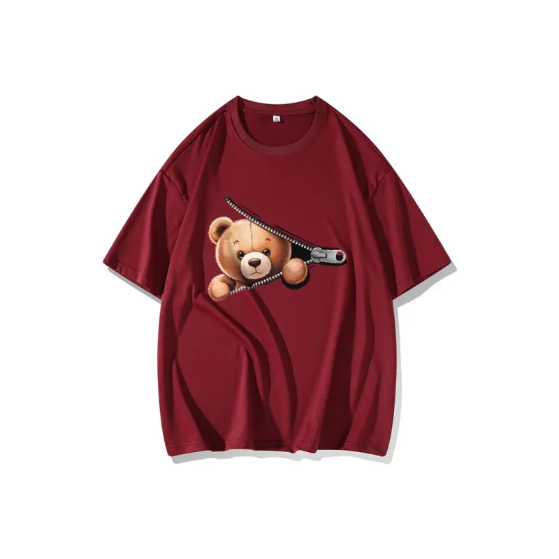 FAIRWHALE Drop Shoulder Sleeve T Shirt Women's-6