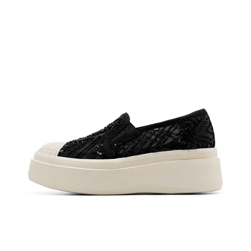 C°BANNER Breathable Height Increase Low Top Casual Shoes Women's-5