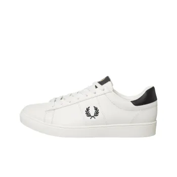 FRED PERRY Spencer Low Top Skateboard Shoes Men's White