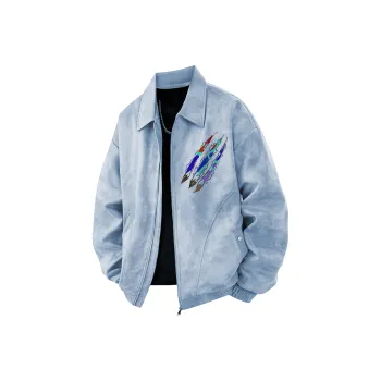 F.K.V.A Leather Jacket Coat Unisex