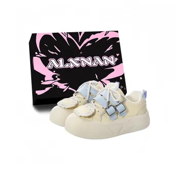 Alxnan Height Increasing Low Top Casual Shoes Women's