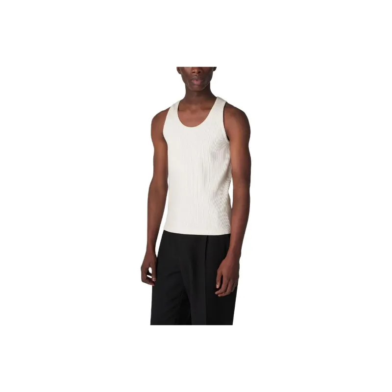 Bottega Veneta SS25 Tank Top Men's White-0