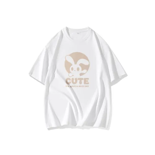 FAIRWHALE Drop Shoulder Sleeve T Shirt Women's