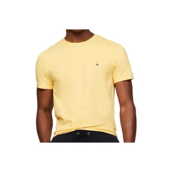 Tommy Hilfiger T Shirt Men's Yellow