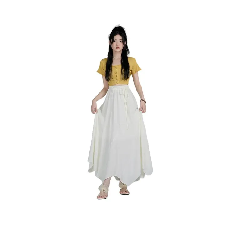 ONNFB Casual Long Skirt Women's-12