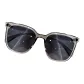 Transparent Gray Frame with Black Gray Lens
