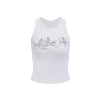 Ariseism Tank Tops Women's White