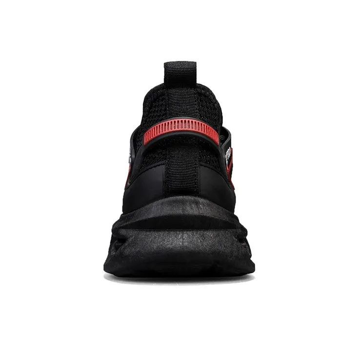 Binary Cushioning Abrasion Resistant Lightweight Low Top Casual Shoes Men's Black-3