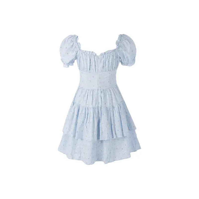 Peaches Peaches Short Sleeved Dress Women's-29