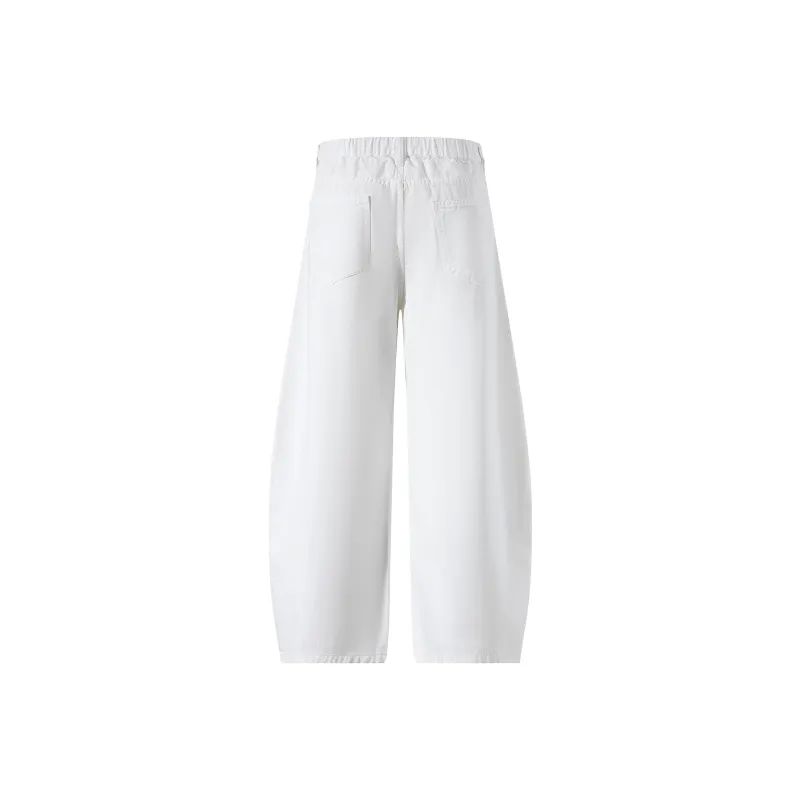 MashiMaro Jeans Unisex White-1