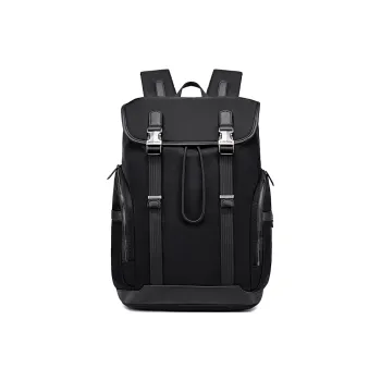 ARCTIC HUNTER Nylon Backpack Men's Black/Khaki