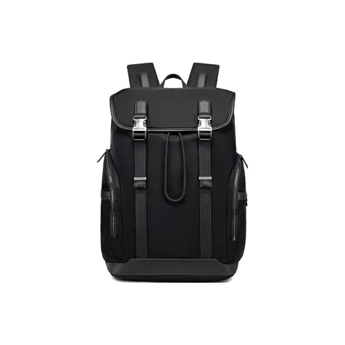 ARCTIC HUNTER Nylon Backpack Men's Black/Khaki