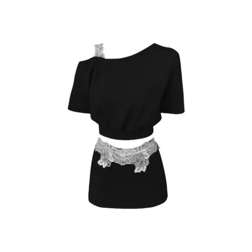 POPO.INFO Two Piece Skirt Sets Women's