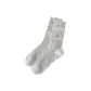 Double Needle Ruffle — Raw White