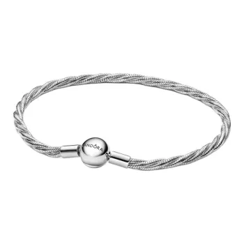 Pandora 925 Sterling Silver Bracelets Unisex Silver