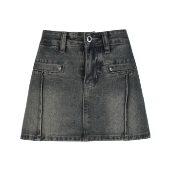 YGPRW Denim Short Skirts Women's